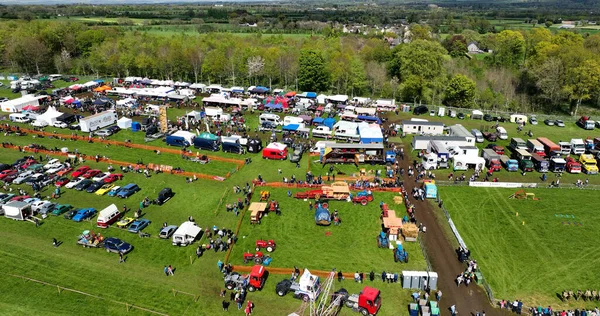 Folle Godendo Divertimento Shanes Castle May Day Steam Rally Maggio — Foto Stock