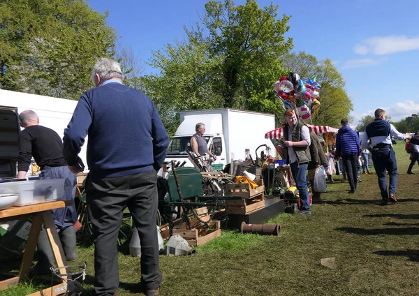 Farming Trade Stalls Shanes Castle May Day Steam Rally May — Foto Stock