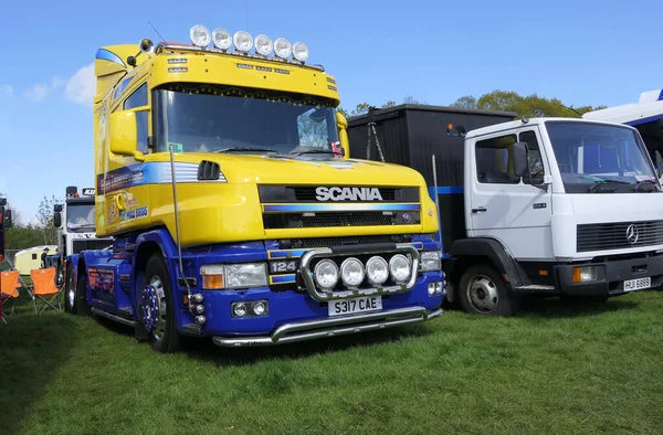 stock image Vintage Vehicles Lorry at Shanes Castle May Day Steam Rally 1 May 2022