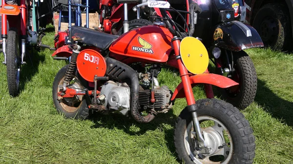 Vintage Motorcycles Shanes Castle Day Steam Rally May 2022 — Stockfoto