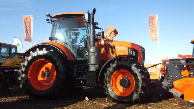 Kubota trade stand at the National Ploughing Championships Co Carlow Ireland on 19-09-19