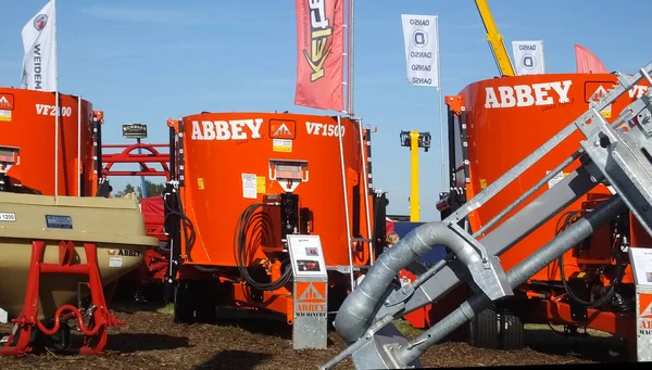 Abbey Farm Machinery Trade Stalls National Ploughing Championships Carlow Ireland — 스톡 사진