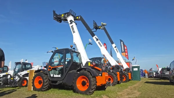 Bobcat Machinery Trade Stalls National Ploughing Championships Carlow Ireland — Stok Foto