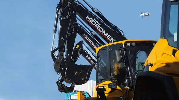 Hidromek trade stand at the National Ploughing Championships Co Carlow Ireland on 19-09-19
