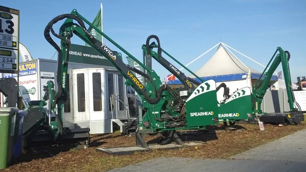 Spearhead Trade Stalls National Ploughing Championships Carlow Ireland — 스톡 사진