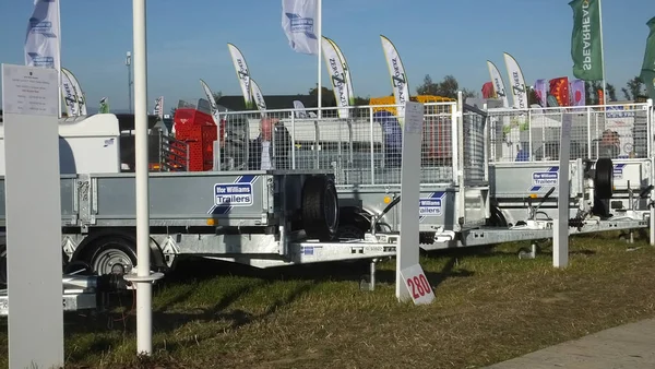 Ifor Williams Trailers Trade Stalls National Ploughing Championships Carlow Ireland — 스톡 사진