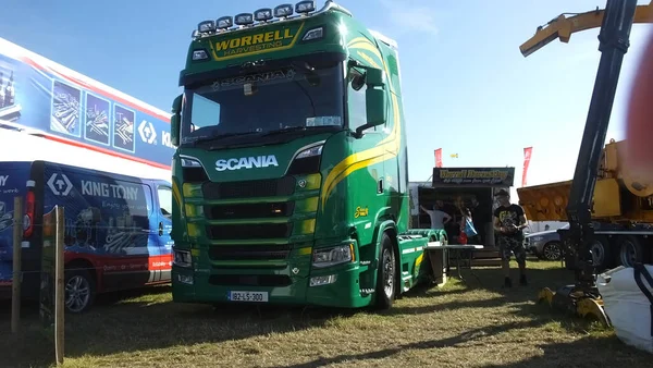 Lorry Heavy Vehicless National Ploughing Championships Carlow Ireland 19Th September — Stok Foto