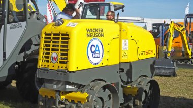 Wacker Neuson Trade stalls at the National Ploughing Championships Co Carlow Ireland on 19-09-19