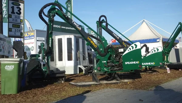 Spearhead Trade Stalls National Ploughing Championships Carlow Ireland — 스톡 사진