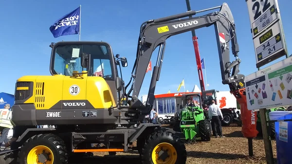 Volvo Machinery Trade Stalls National Ploughing Championships Carlow Ireland — 스톡 사진
