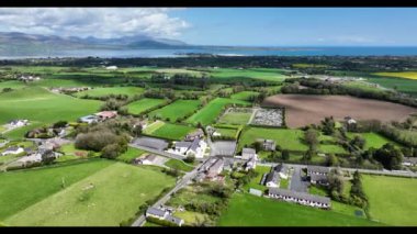 Barnevave ve Slieve Foye Dağları Glenmore Vadisi Cooley Yarımadası Carlingford Lough Louth İrlanda Denizi 
