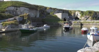 Ballintoy Harbour near Giants Causeway Co Antrim Northern Ireland