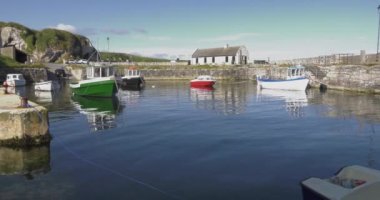 Ballintoy Harbour near Giants Causeway Co Antrim Northern Ireland