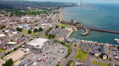 Carrickfergus Castle on the Co Antrim Coastline Northern Ireland 