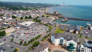 Carrickfergus Castle on the Co Antrim Coastline Northern Ireland 