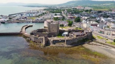 Carrickfergus Castle on the Co Antrim Coastline Northern Ireland 
