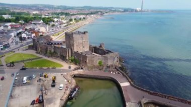 Carrickfergus Castle on the Co Antrim Coastline Northern Ireland 