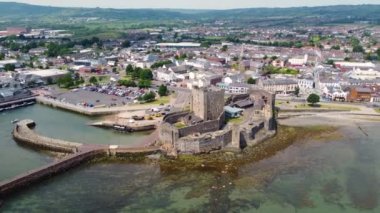 Carrickfergus Castle on the Co Antrim Coastline Northern Ireland 