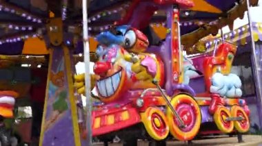 Children enjoying Shanes Castle May Day Steam Rally Estate Antrim Northern Ireland 07-07-22 