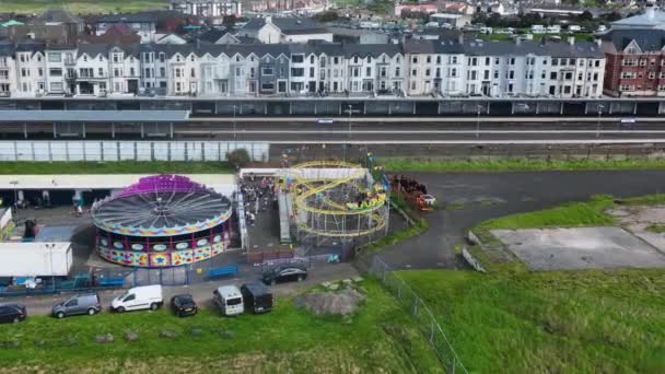 Carry Fun Park Portrush Antrim Northern Ireland — стоковое видео