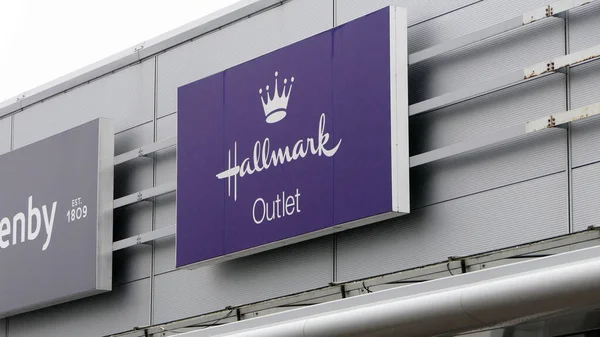 Hallmark Vid Junction Shopping Centre Antrim Nordirland Juli 2020 — Stockfoto