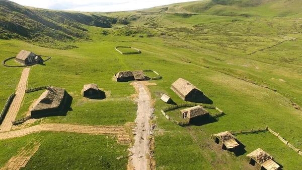 Lama Argila Pedra Viking Casa — Fotografia de Stock