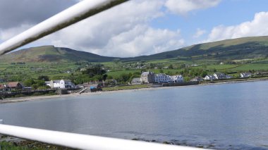 Ballygally Head County Antrim Sahili Kuzey İrlanda