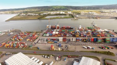 Belfast Rıhtımı ve Şehir Ortak Antrim Kuzey İrlanda