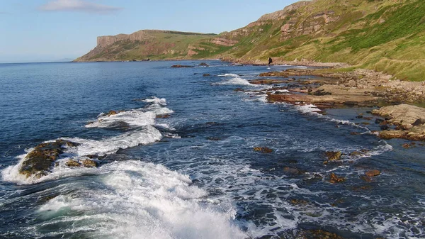 Fair Head Atlantic Ocean Antrim Coastline Nordirland — Stockfoto