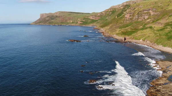 Fair Head Atlantic Ocean Antrim Coastline Nordirland — Stockfoto