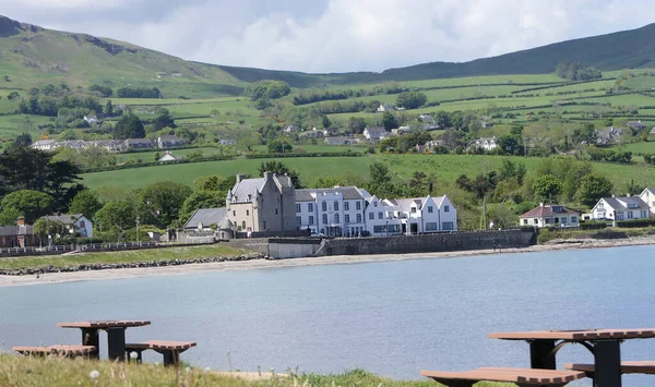 Ballygally Castle Hastings Hotel Antrim Coast Irlanda Del Norte Mayo — Foto de Stock