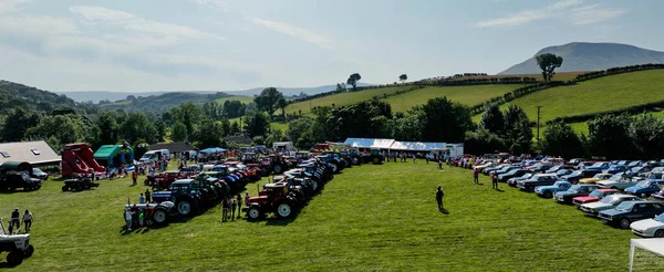 Old Cars Tractors Cushendall Festival Vintage Rally County Antrim Northern — Foto de Stock
