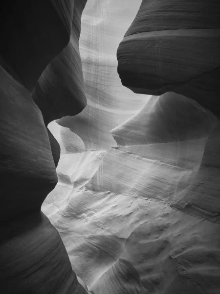 Black and white Antelope Canyon
