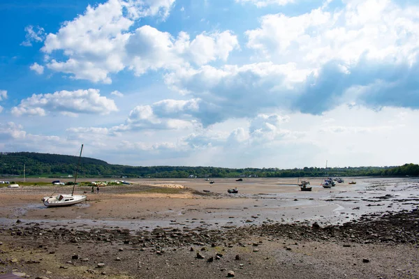 Red Wharf Bay Anglesey Pays Galles Beau Paysage Marin Plage — Photo