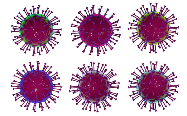 Virus Cells Viruses Bacteria — Foto Stock