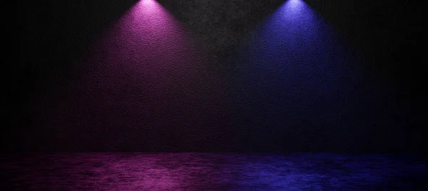 Mor Işık Arkaplanı Neon Işığı — Stok fotoğraf