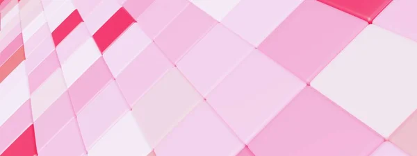 Pink cross squares background.