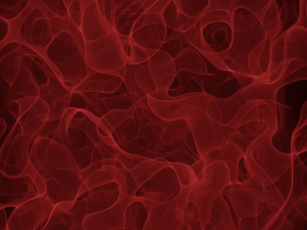 Red Smoked Background. 3D Render.