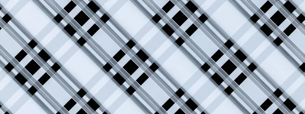 Kusursuz desen. Modern stil soyut doku. Çizgili elementlerden geometrik fayanslar tekrarlanıyor, 3 boyutlu illüstrasyon.