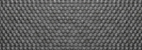 Metal deniz kabuğu arka planı. 3B illüstrasyon.