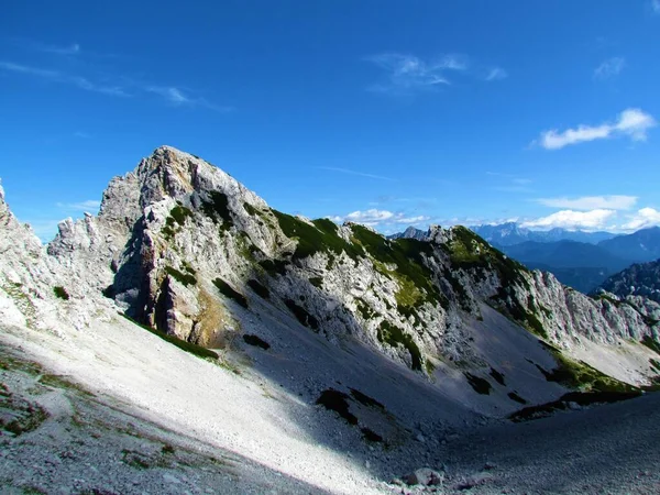 Valle Alpina Nelle Montagne Del Karavanke Slovenia — Foto Stock