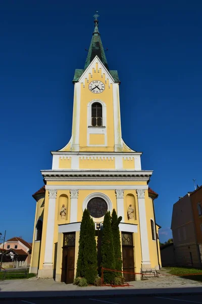 Farní Kostel Vavřince Březicích Stajerska Slovinsko — Stock fotografie