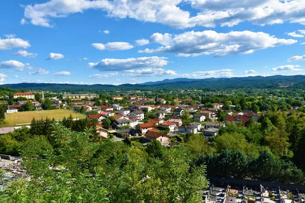 View Town Ilirska Bistrica Notranjska Region Slovenia — Photo