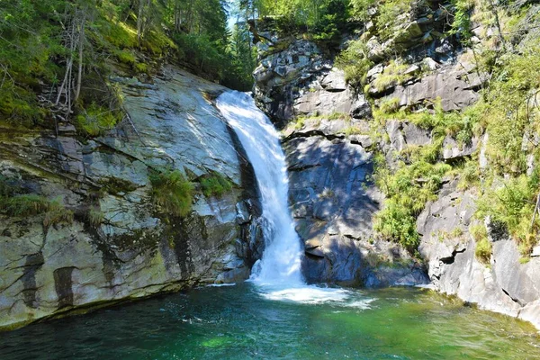 Water Stream Bellow Gossfalle Waterfall — Stock fotografie