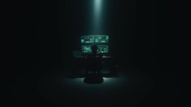 Bilgisayardaki siber suçlu hackleme verileri