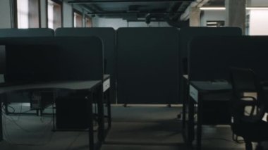 Empty office in IT company