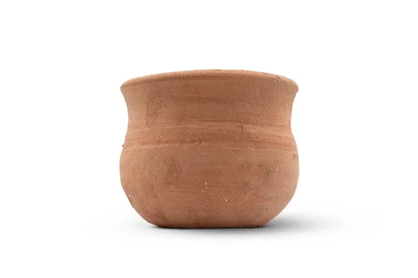 Keramika Džbán Izolované Bílém Pozadí — Stock fotografie