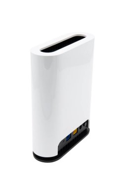 wi-fi aralığı genişletici aygıtı beyaz arkaplanda izole edildi