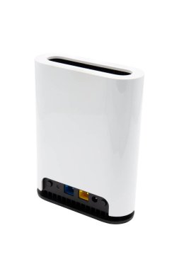 wi-fi aralığı genişletici aygıtı beyaz arkaplanda izole edildi