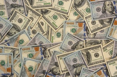 Amerikan dolarlarının geçmişi. Üst bakış açısı. finansal kavram